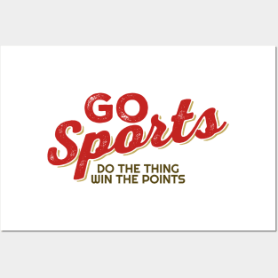 Go Sports - Retro Posters and Art